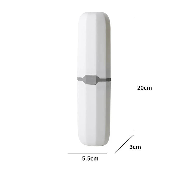 Portable Toothbrush & Toothpaste Travel Case