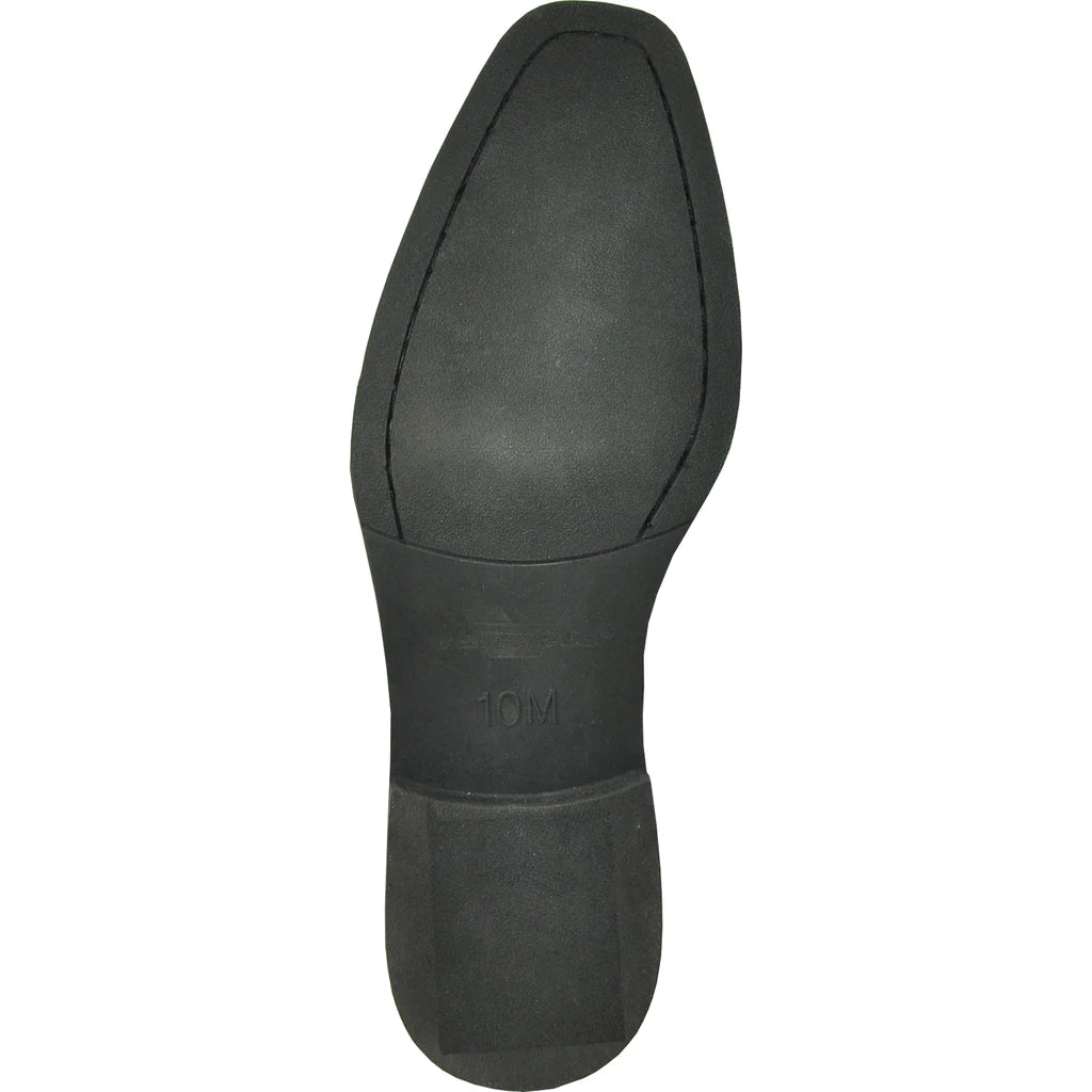 "Galileo" Black Matte Tuxedo Shoes
