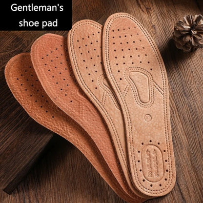 Breathable Leather Insoles for Men & Women
