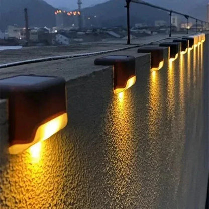 Solar LED Outdoor Garden Step Lights