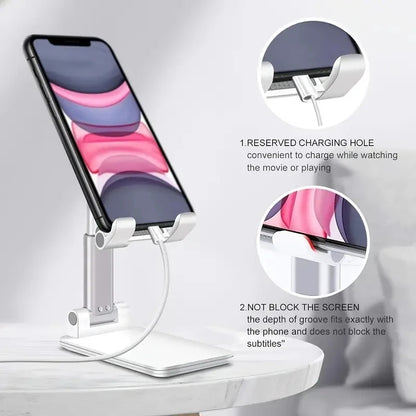 Adjustable Desk Phone & Tablet Stand