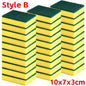 Double-Sided Magic Sponge Cleaning Brush — Kitchen Pot Scrubber