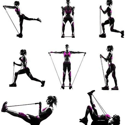 Resistance Bands With Handles — Home Workout Set