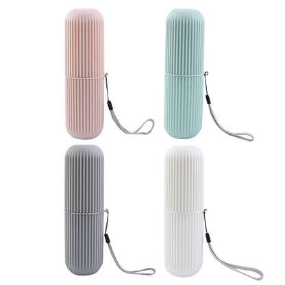 Portable Toothbrush & Toothpaste Travel Case
