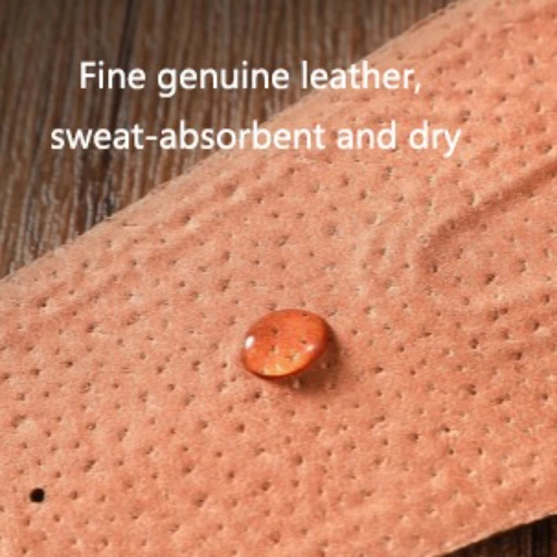 Breathable Leather Insoles for Men & Women