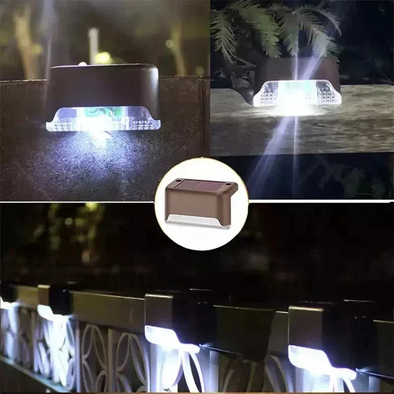 Solar LED Outdoor Garden Step Lights