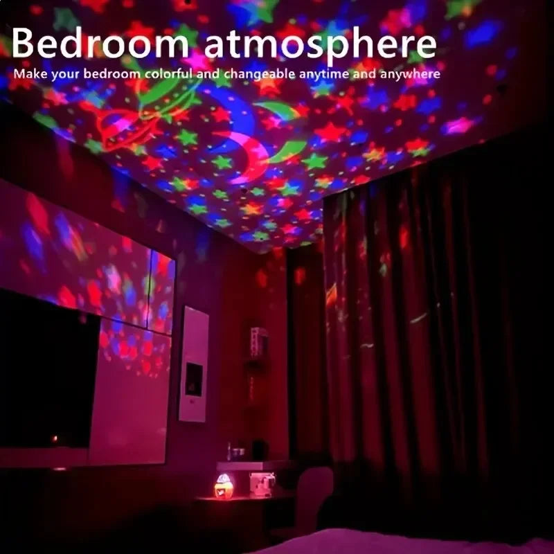 Starry Sky Galaxy Projector Lamp