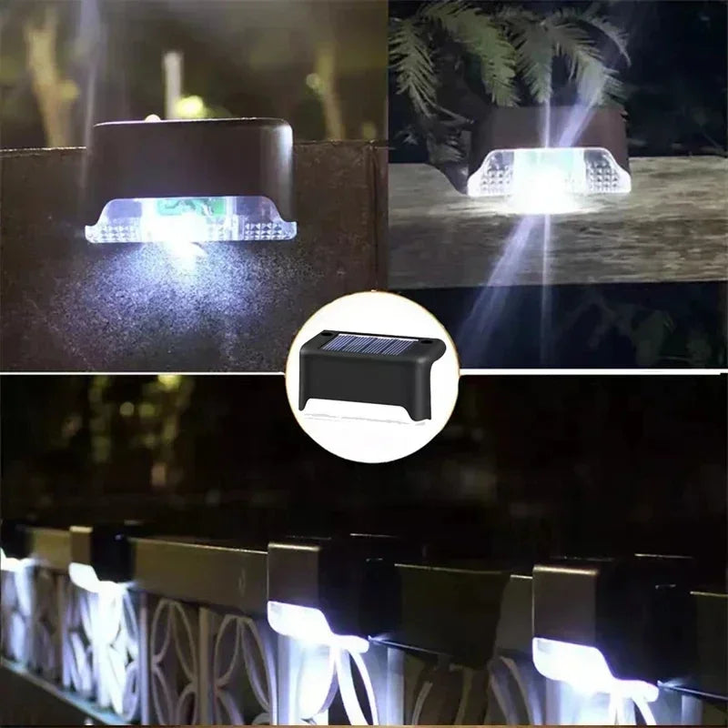 Solar LED Outdoor Garden Step Lights