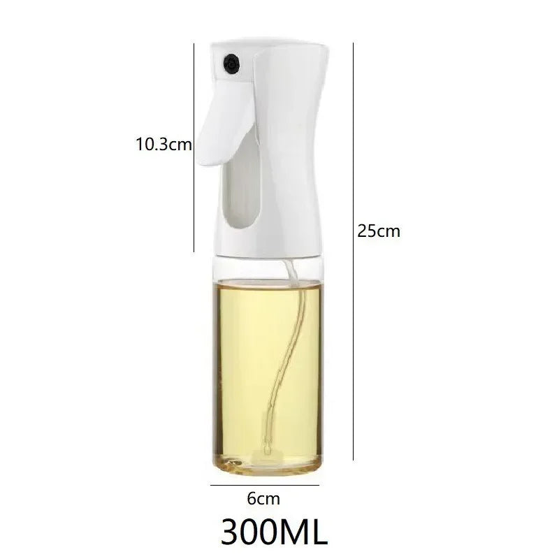 Olive Oil Spray Bottle — Reusable Mist Dispenser for Cooking