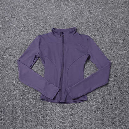 Women's Long Sleeve Sport Jacket — Gym & Yoga Workout Coat