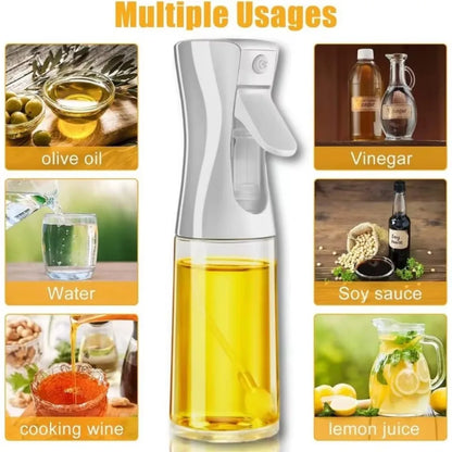 Olive Oil Spray Bottle — Reusable Mist Dispenser for Cooking