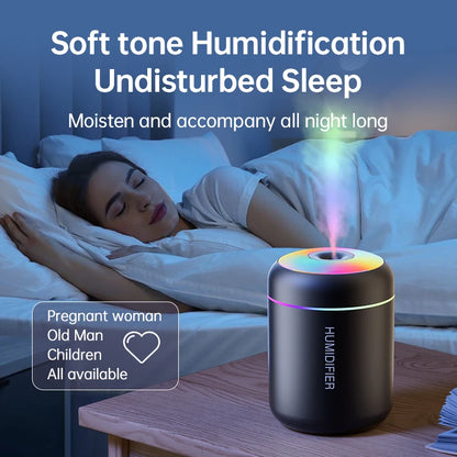 180ML Mini USB Air Humidifier & Aroma Diffuser