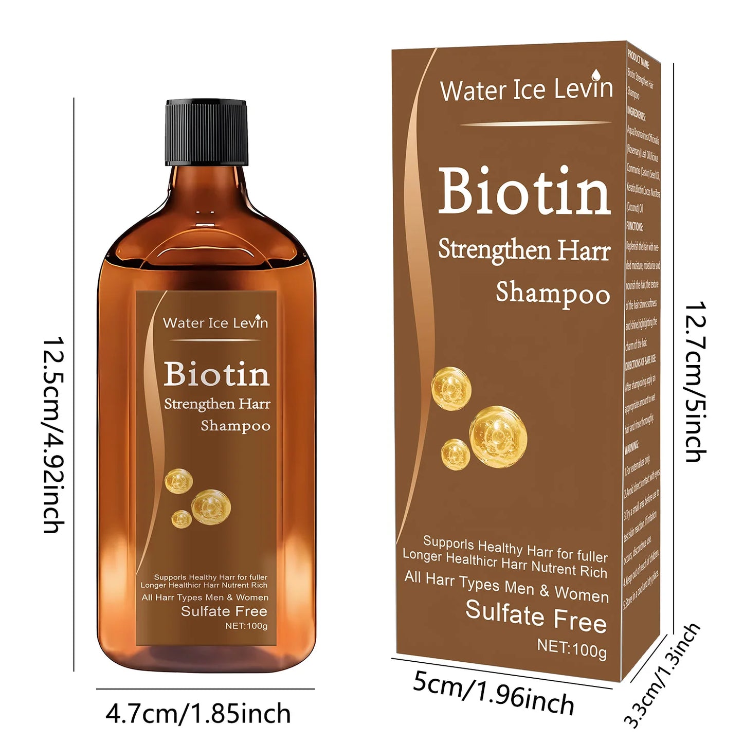 Biotin Hair Growth Shampoo — Anti-Hair Loss Treatment