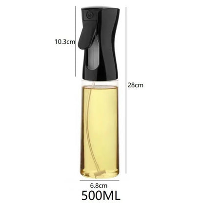 Olive Oil Spray Bottle — Reusable Mist Dispenser for Cooking