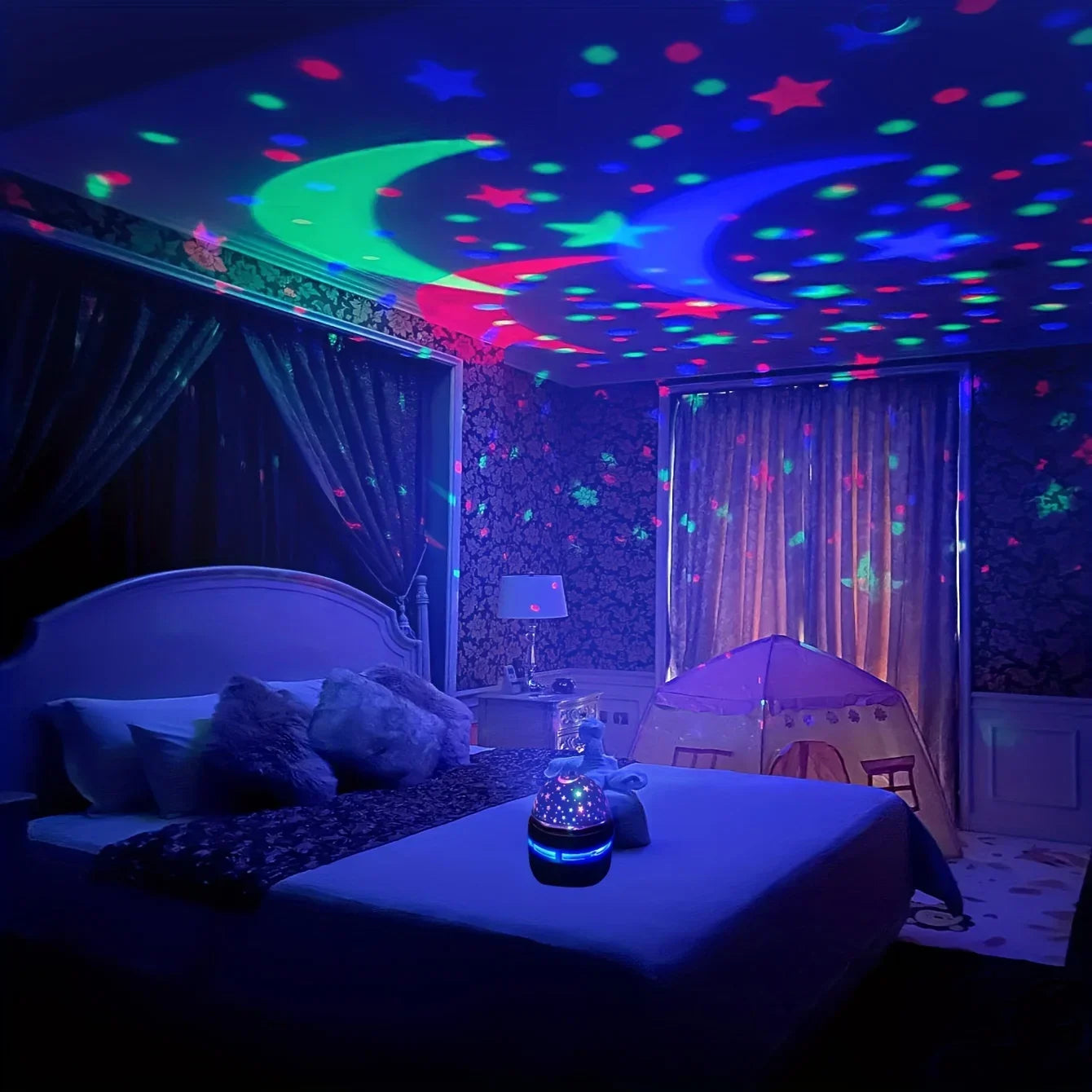 Starry Sky Galaxy Projector Lamp