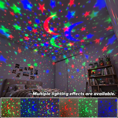 Starry Sky Galaxy Projector Lamp