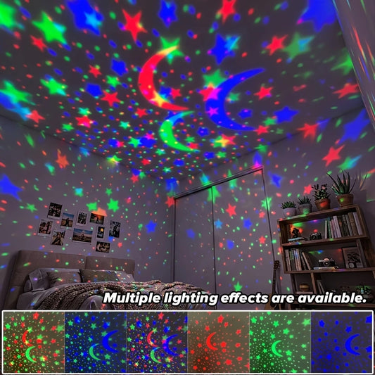 Starry Sky Galaxy Projector Lamp