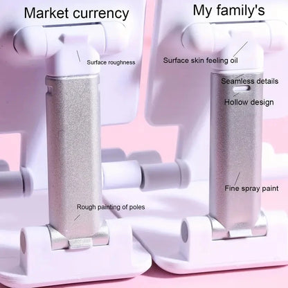 Adjustable Desk Phone & Tablet Stand