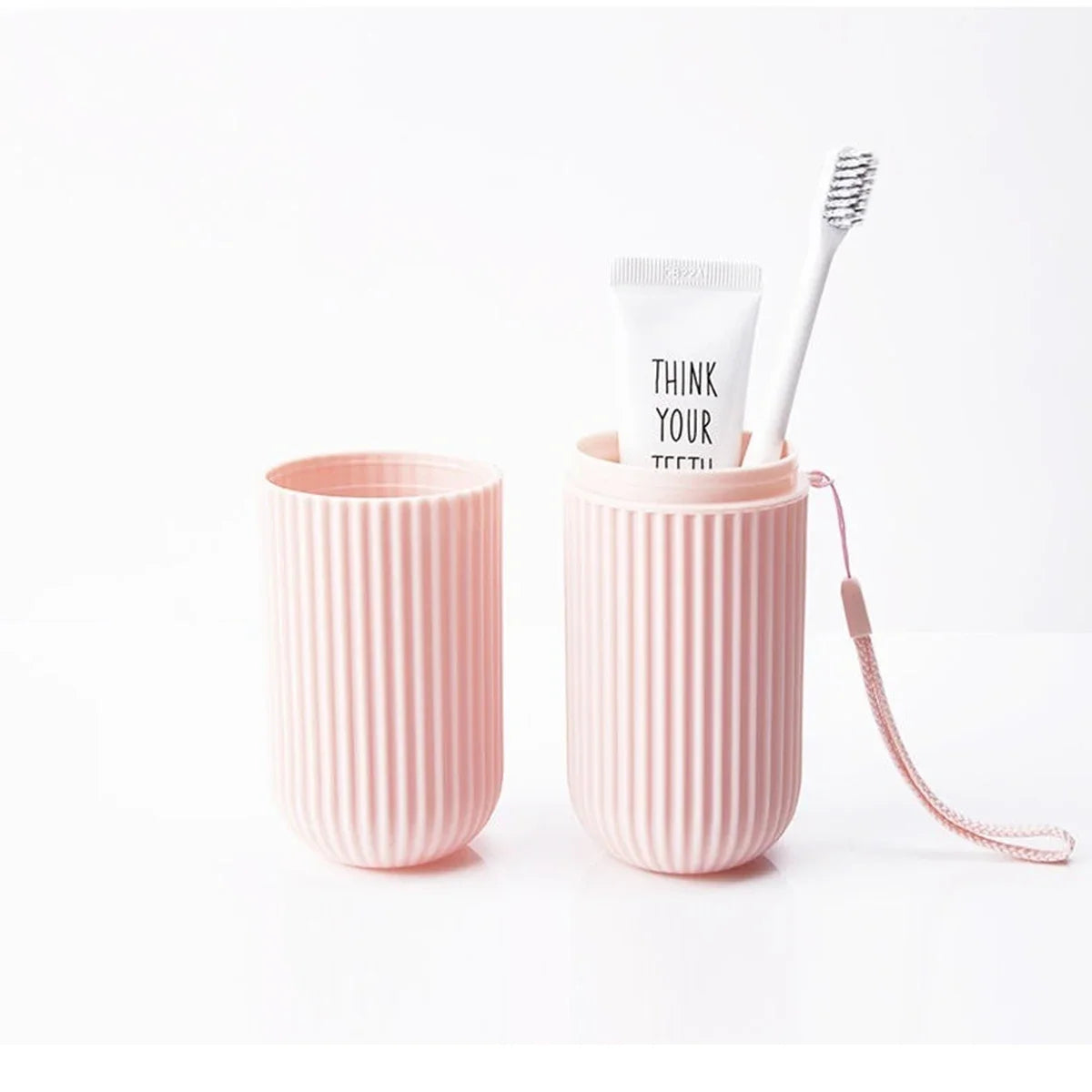 Portable Toothbrush & Toothpaste Travel Case