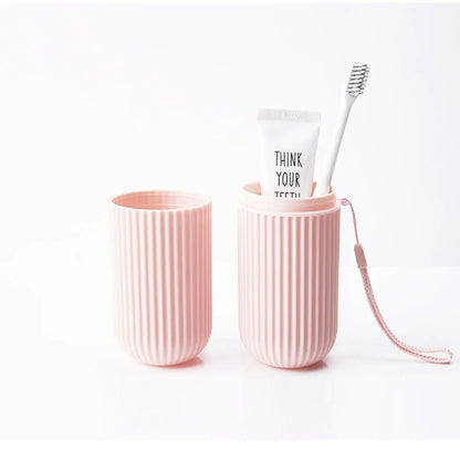Portable Toothbrush & Toothpaste Travel Case