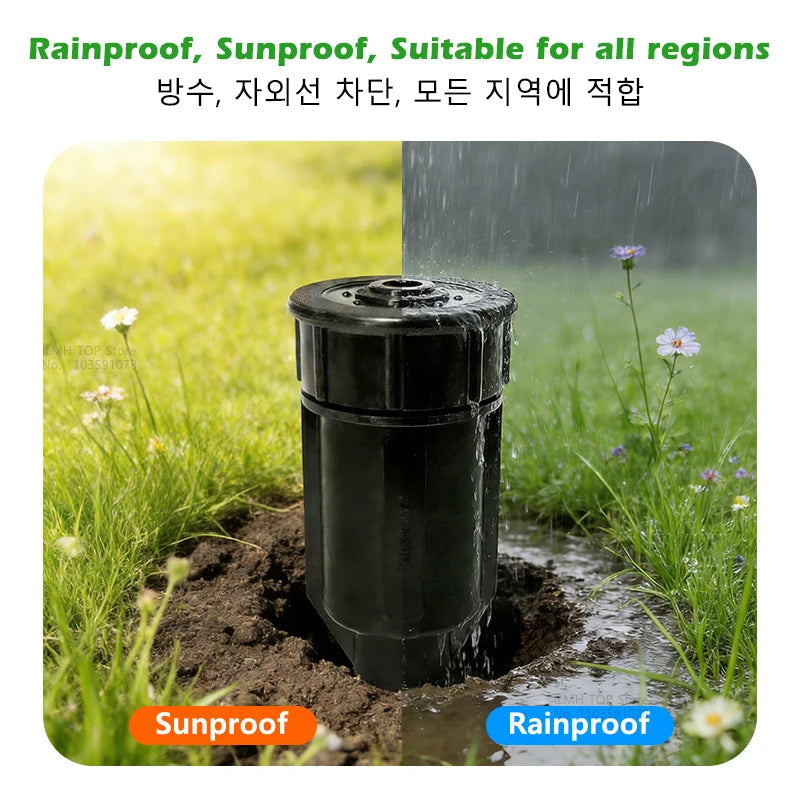 Garden Key Hider, Realistic Underground Watering Can Key Safe, No Battery Needed, Durable Plastic for Outdoor Garden Security