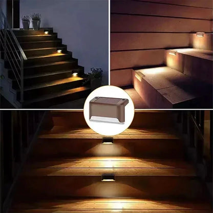 Solar LED Outdoor Garden Step Lights